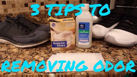 removing smell from sneakers.